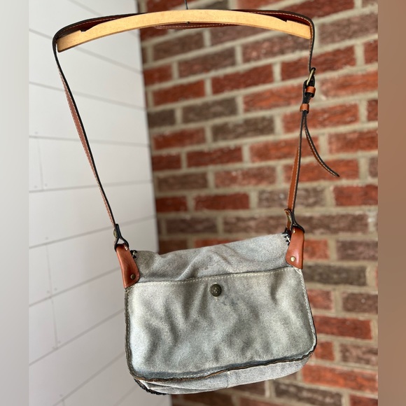 PATRICIA NASH Cross Stitch Positano Floral Saddle Bag - Picture 14 of 16